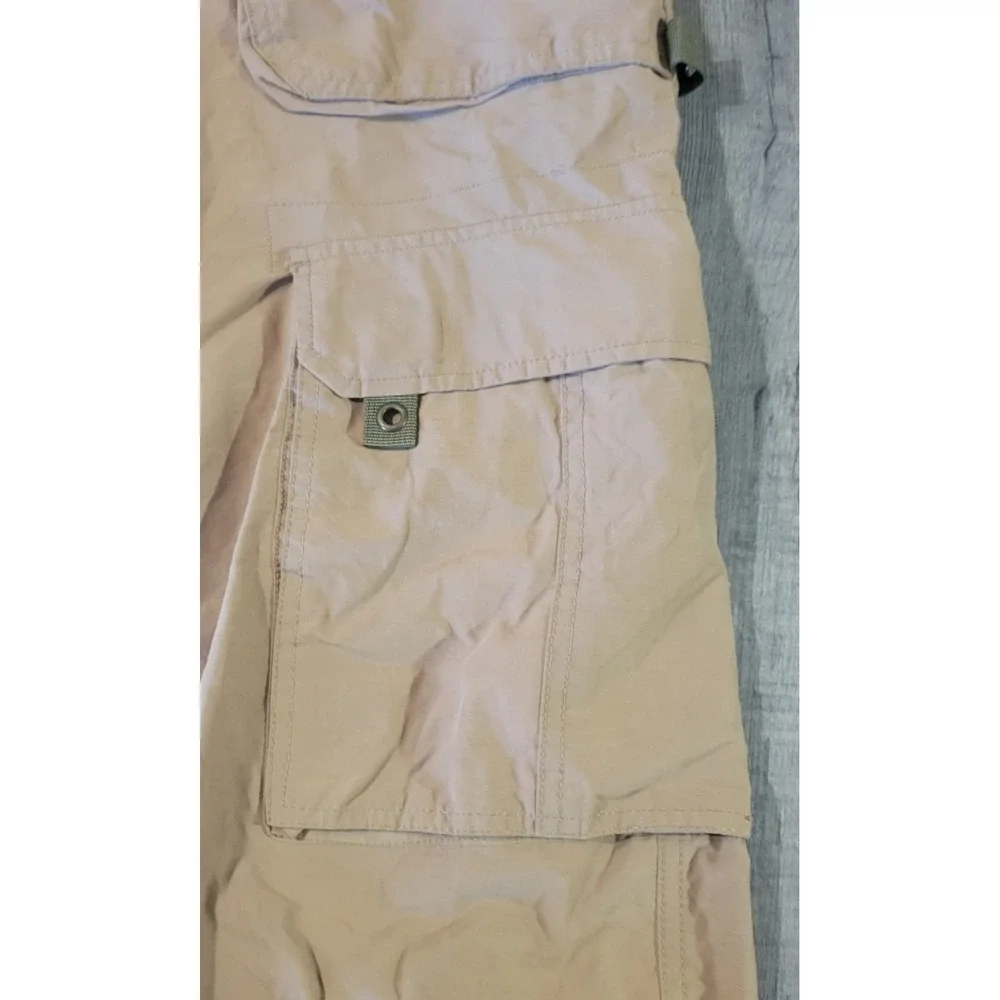 OTB One Tough‎ Brand Mens 30x32 Surplus Cargo Tan Lightweight Pant Vtg